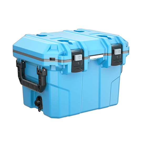 /public/upload/30L Plastic Camping Cooler box High density PU insulation